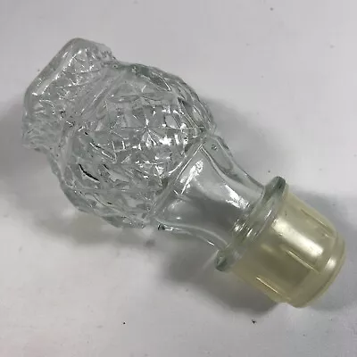 Crystal Vintage Wine Decanter Stopper 1.25 Inch Diameter Plug Preowned • $12.50