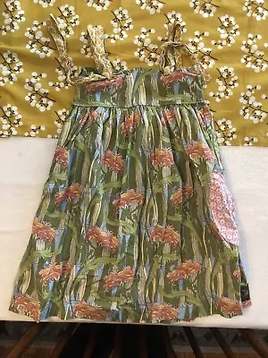 Matilda Jane Girls Size 2 Flower Floral Knot Dress • $29.99