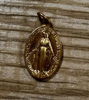 Mother Mary Miraculous Pendant Medal • $4.91