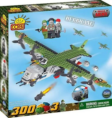 COBI - Small Army Hurricane Aircraft 300 Piece Block Set #NEW • $17.99