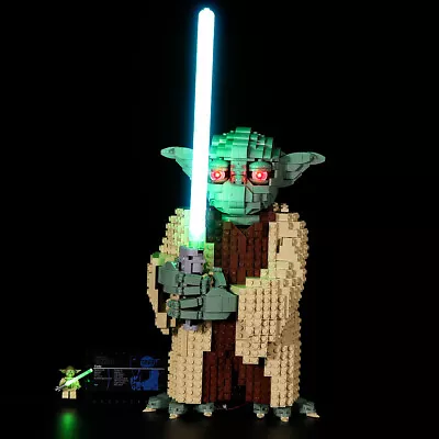 LocoLee LED Light Kit For Lego 75255 Yoda Model Building Block Light Set Classic • $42.37