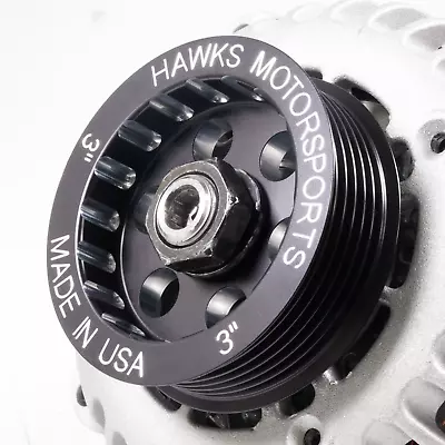 LS 3.0  Overdrive Billet Alternator Pulley 6-Rib 98-02 F-Body GTO 99+ Truck/SUV • $79.95