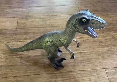 Toys R Us Velociraptor 2013 Maidenhead Rubber Tall Dinosaur 16” Tail-head 11  • $14.95