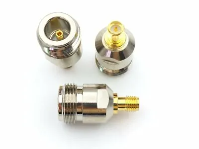 £4.45 • Buy PureTek® N Type Female To RP SMA Female (male Pin) Adapter Connector Joiner