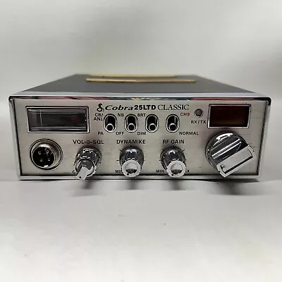 Vintage Cobra 25LTD Classic 40 Channel CB Radio Tested Working • $24.95