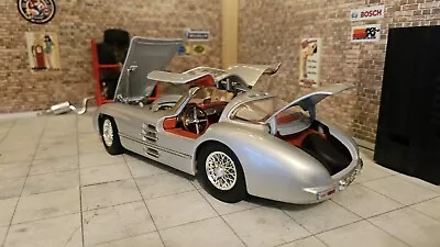 1:18 Mercedes 300 SLR DIECAST MODEL CAR MAISTO • £25