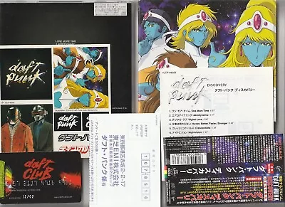 Daft Punk Discovery Japan CD W/obi 1st Press Pfct VJCP-68283 • $39.99