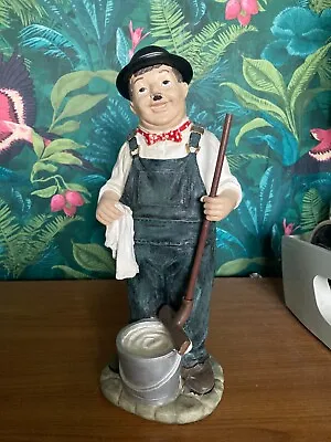 Oliver Hardy Figurines Figures Collectable 11.5in 29cm High - Needs Repair • £19.99