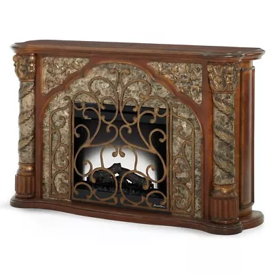 AICO By Michael Amini Villa Valencia Fireplace • $2995