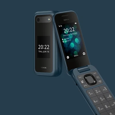 £36.99 • Buy Nokia 2660 FLIP BIG BUTTON DUAL SIM Mobile Phone 2G Unlocked BOXED BLUE