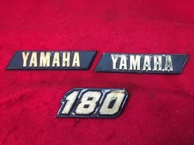 Vintage Yamaha 180 Motorcycle Emblem Lot • $12.50