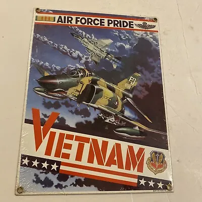 $128.88 • Buy Vintage Air Force Pride Vietnam Porcelain Sign