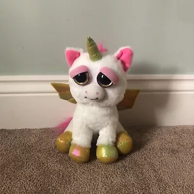 Feisty Pets White Tammy Twinkletush Alicorn Face Changing Plush Toy Charity Sale • £3.50
