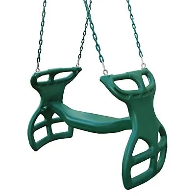 $114.44 • Buy Gorilla Playsets 04-0037-G Dual Ride Glider Back-to-Back Tandem Swing Green G...