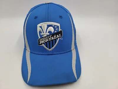 Montreal Impact Adidas Climalite Flex Fitted L-XL Hat Cap Men MLS Soccer Blue • $11.99