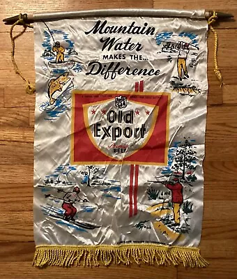 Old Cumberland MD Old Export Beer Banner Sports Hunting Golf Ski Fishing • $20.50