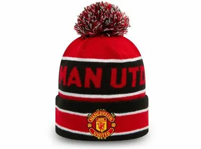 £23.99 • Buy New Era Manchester United Lined Woolly Hat.red Man U Pom Pom Football Beanie C