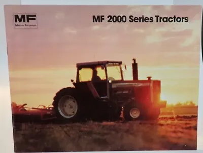 Massey Ferguson MF 2000 Series Tractors Brochure  • $20