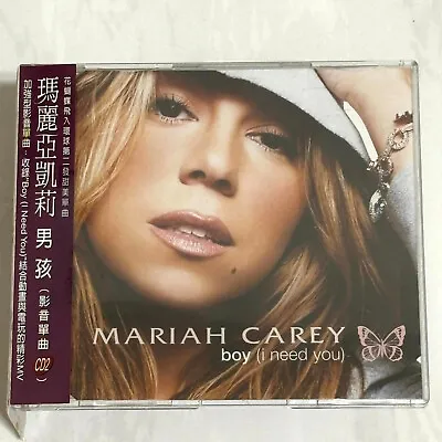 Mariah Carey 2003 Boy [CD2] Taiwan OBI Limited Edition 4-TRK Enhanced CD Single • $79.99