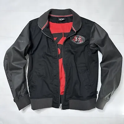 Mini Cooper Jacket Men's Size M Black John Racing Academy Coat 37 • $79.99