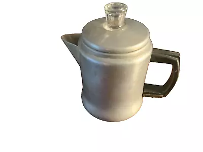 Vintage 5 Cup Enterprise Drip Coffee Pot Aluminum • $17.99