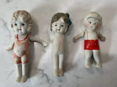 Antique Vintage Bisque Doll Lot Made In Japan Markings (Read) • $9.99