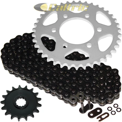 $54.01 • Buy Black O-Ring Drive Chain & Sprockets Kit For Kawasaki ZX1000 Ninja ZX10R