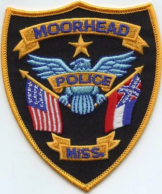 Moorhead Mississippi Ms Police Patch • $9.99