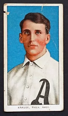 T206 -- HARRY KRAUSE -- Philadelphia Athletics-- Portrait -- Piedmont 350 • $65