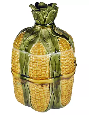 Vintage 1960's Metlox Poppy Trail Corn Bundle Cookie Jar Canister Container • $74.99