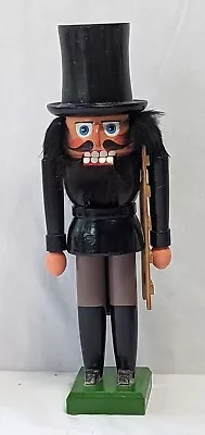 Vintage Original Erzgebirge Expertic Nutcracker Wooden Chimney Sweep 11  German • $22.99