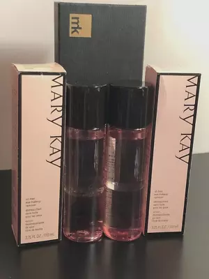 Mary Kay Oil Free Eye Makeup Remover 29726 Full Size 3.75 Oz EACH ~ LOT OF 2 NIB • $39.95