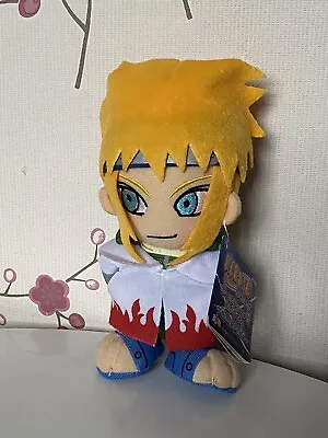 Naruto Minato Namikaze - Plush Doll Soft Toy 8  Anime Manga Banpresto 2008 • £9.99