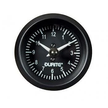£118.58 • Buy Durite 12/24V Illuminated 52mm Analogue Quartz Clock Gauge 0-523-03