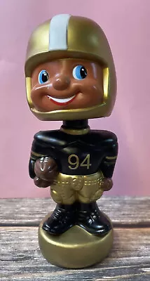 Vintage New Orleans Saints NFL Football 7  Bobblehead Figure Gold Helmet 94 • $35