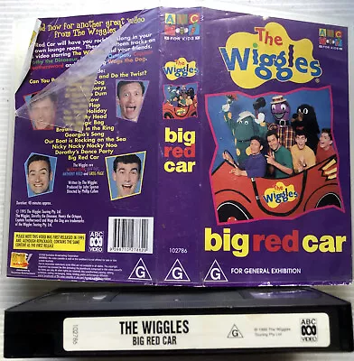 The Wiggles Big Red Car (VHS Tape 2000) • $4