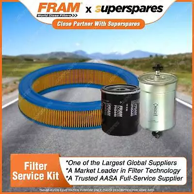 Fram Filter Service Kit Oil Air Fuel For Nissan Pulsar N13 SPFi 4cyl 1.6L • $53.95