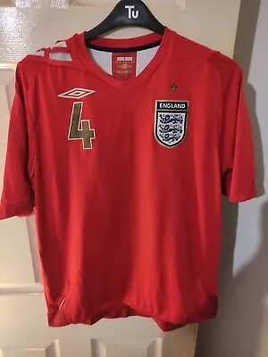 Official England 2006 2008 Umbro Shirt Gerard • £18