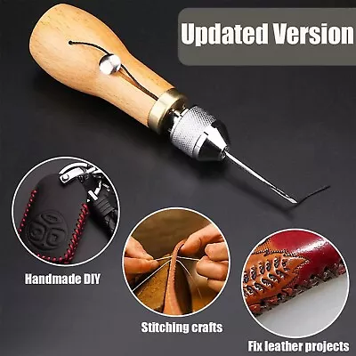 Speedy Stitcher Sewing Awl Tools Kit For Leather Sail & Canvas Heavy Repair • $13.99