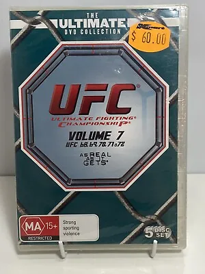 UFC - The Ultimate Collection : Vol 7 DVD New Sealed *Free Post* • $13.04