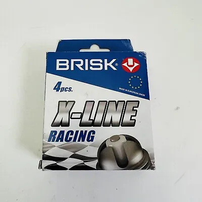 BRISK DOR15-X6 X-LINE Racing Spark Plugs 4 Pieces  • $39.85