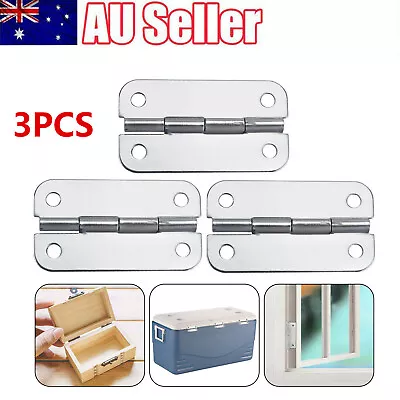 3PCS For Igloo Cooler Parts Stainless Steel Cooler Hinges Replacements AU • $15.76