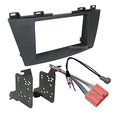 95-7521B Double Din Radio Install Dash Kit & Wires For Mazda 5 Car Stereo Mount • $42.95