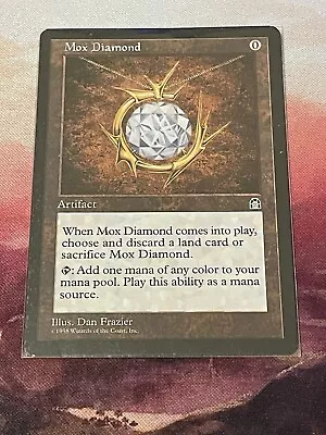 MTG Mox Diamond Stronghold MP • $480