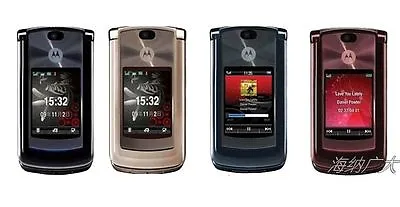 Original 2.2  3G Motorola RAZR2 V9 2.0MP 2GB WCDMA Unlocked Flip Cellular Phone • $77.27