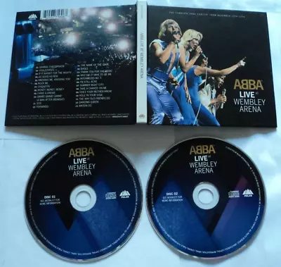 Abba Live At Wembley 2CD Limited Edition Digibook Benny Bjorn Frida Agnetha 2014 • £15.99