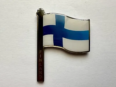 Finland Flag Metal Fridge Magnet. Brand New • £6.99