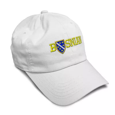 Twill Cotton Soft Women Baseball Cap Bosnian Bosnian Embroidery Dad Hats For Men • $23.99