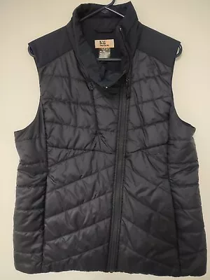 5.11 Womens Tactical Puffer Vest Sz. Large Blue Peninsula Insulator Packable  • $24.95