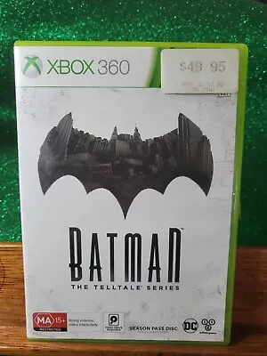 Batman The Telltale Series (no Booklet) 🕹Microsoft XBOX 360 🕹FREE POST • $19.95